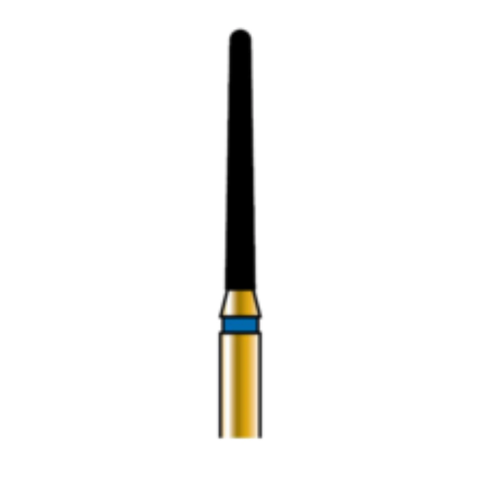 Alpen Multi-Use Diamond Bur, FG, Round End Taper, #850, 1.2 mm, Fine Grit, Red, 5-Pack, R850F012FG thumbnail 2