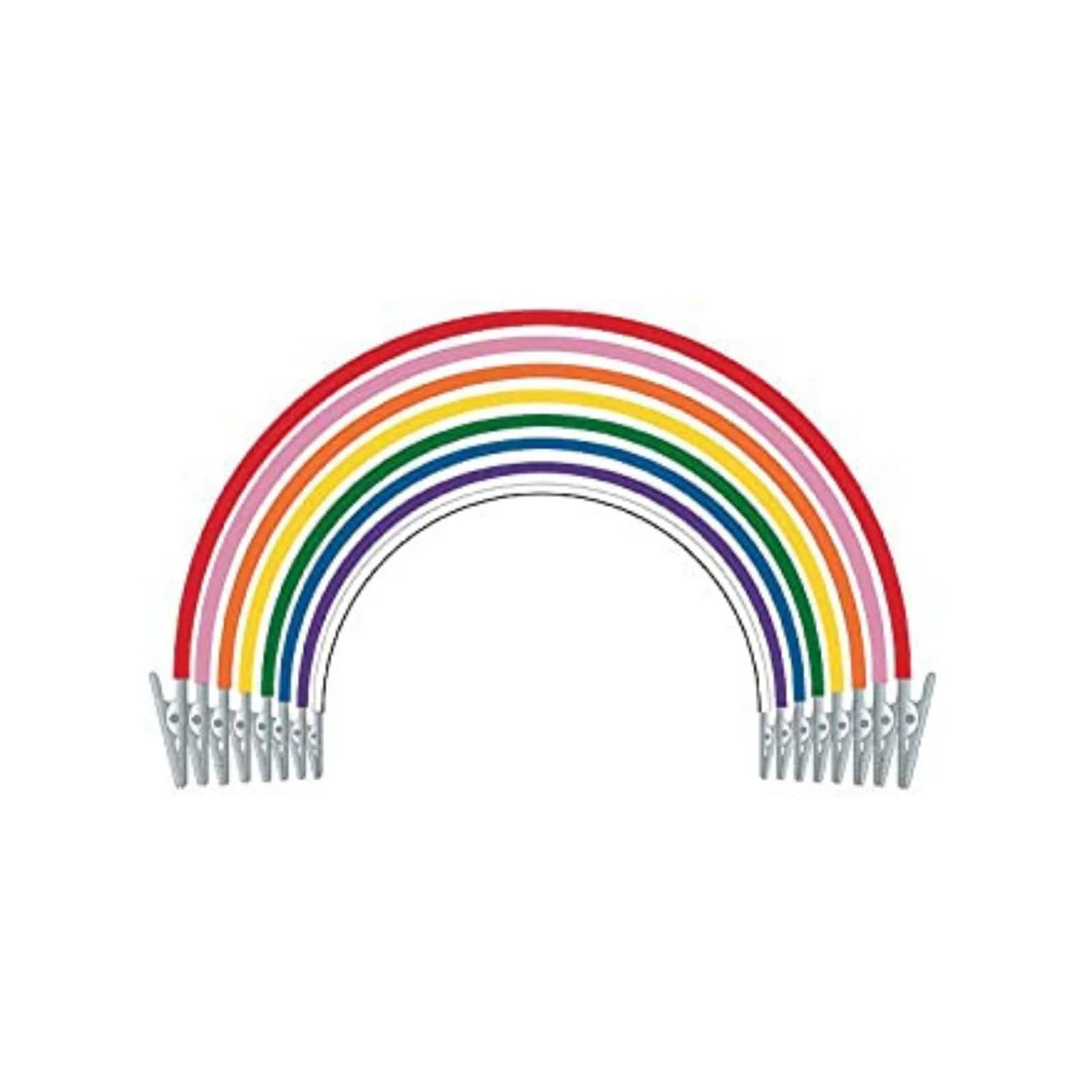 Hager Worldwide Super Bib Clips, Assorted Colors, 8/Pk, 605290 thumbnail 8