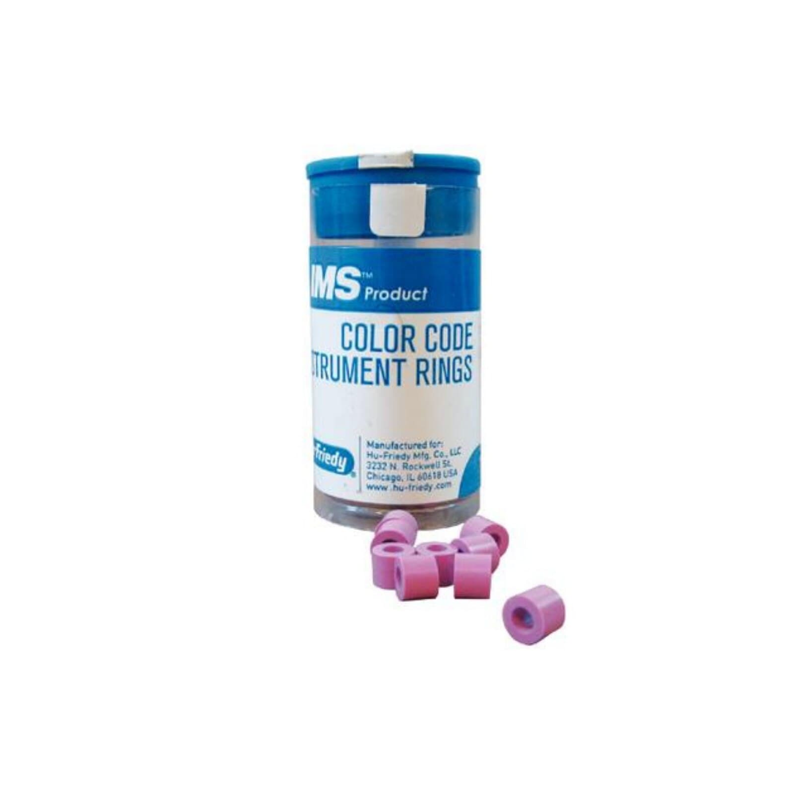 Hu-Friedy IMS Color Code Instrument Rings, Regular, Pink, 50/Pkg, IMS-12810 thumbnail 6