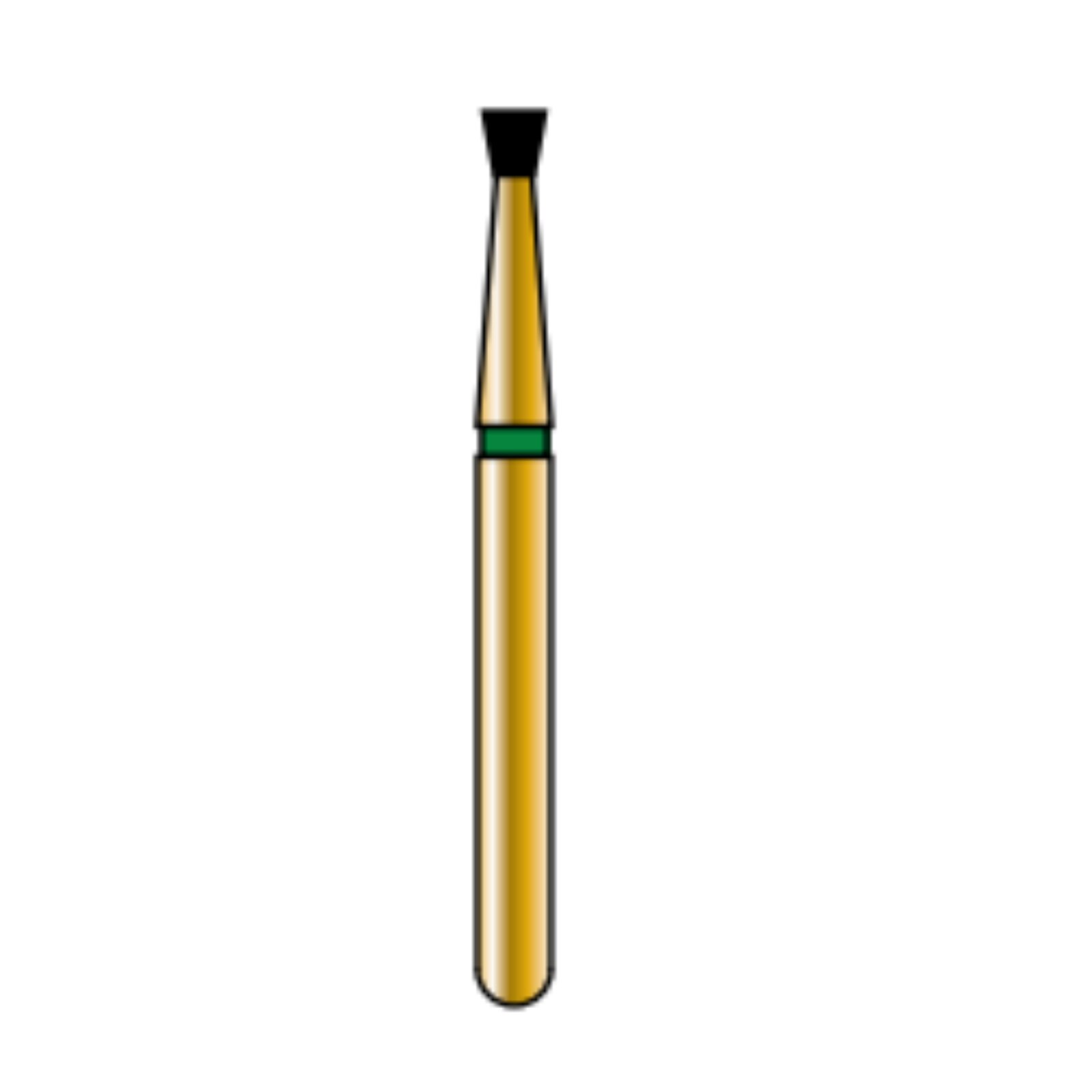 Alpen Multilayer Diamond Bur FG 805-014, Coarse Grit, Inverted Cone, 5/Pk thumbnail 2