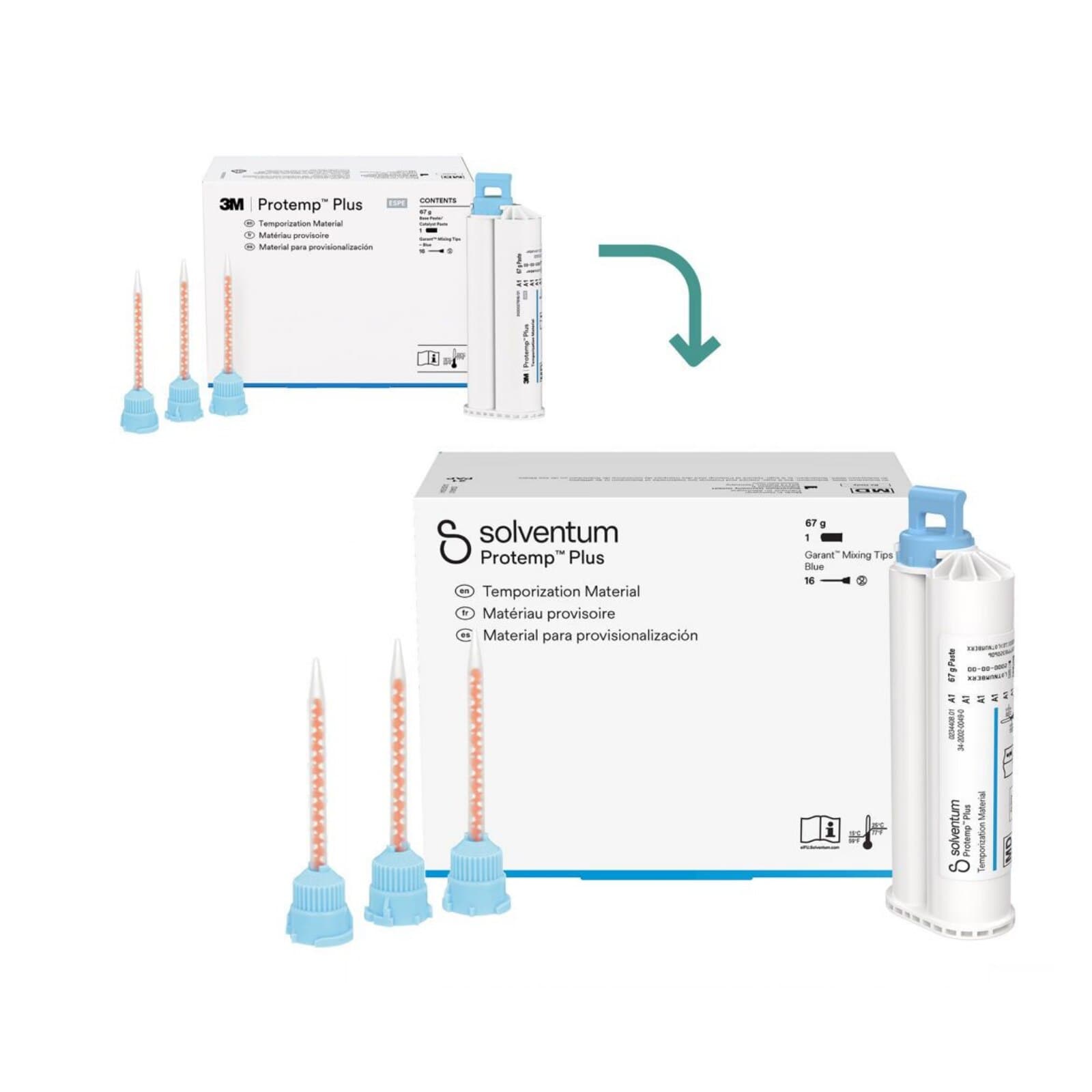 Solventum Protemp Plus Temporization Material Introductory Kit, Shade A2, 67 g (50 ml) Cartridge, 10:1 Automix, 46962 thumbnail 24
