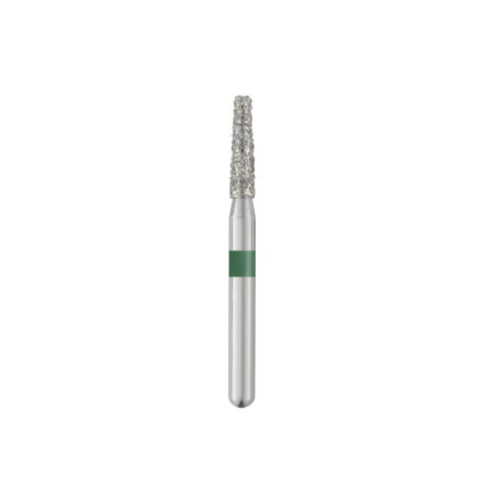 Piranha Diamond Single-Use Burs, FGSS, Modified Flat End Taper, #846KR-016C-S, 1.6 mm, Coarse, Green, 25/Pk thumbnail 2