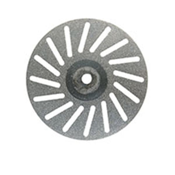 Meisinger 947DF-190-HP Diamond Disc, Super Flexible Perforated Double-Sided, 19 mm, Fine Grit, Red, Handpiece, 1/Pk thumbnail 3