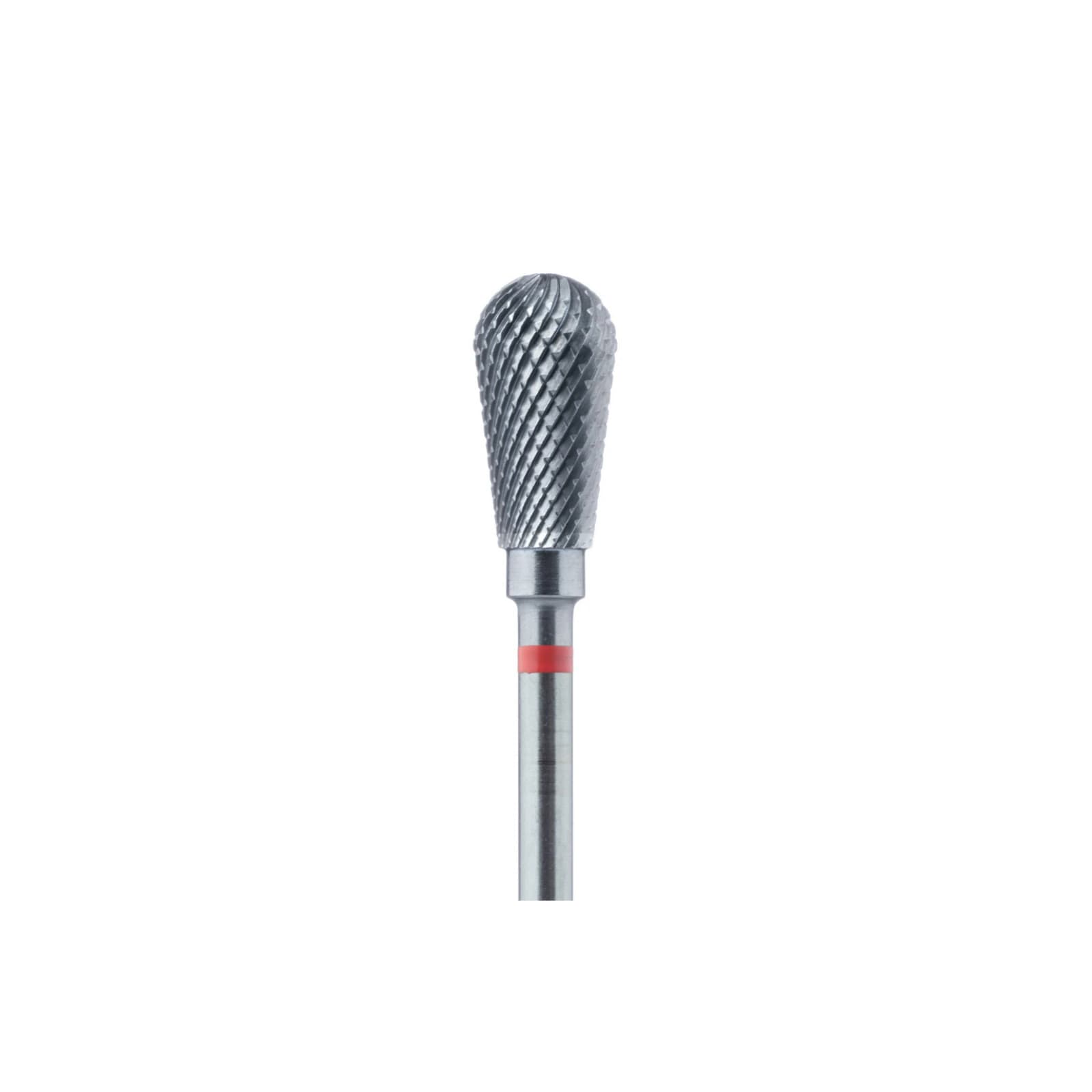 Meisinger HM77FX-060 Lab Carbide Cutter, Fine Pear, X-Cut, 6.0 mm, HP, 1/Pkg - Lab Bur Carbide Cutters – FX, X Cut, Fine, HP, 1/Pkg - Size 77FX, 6.0 mm Diameter - Image 1