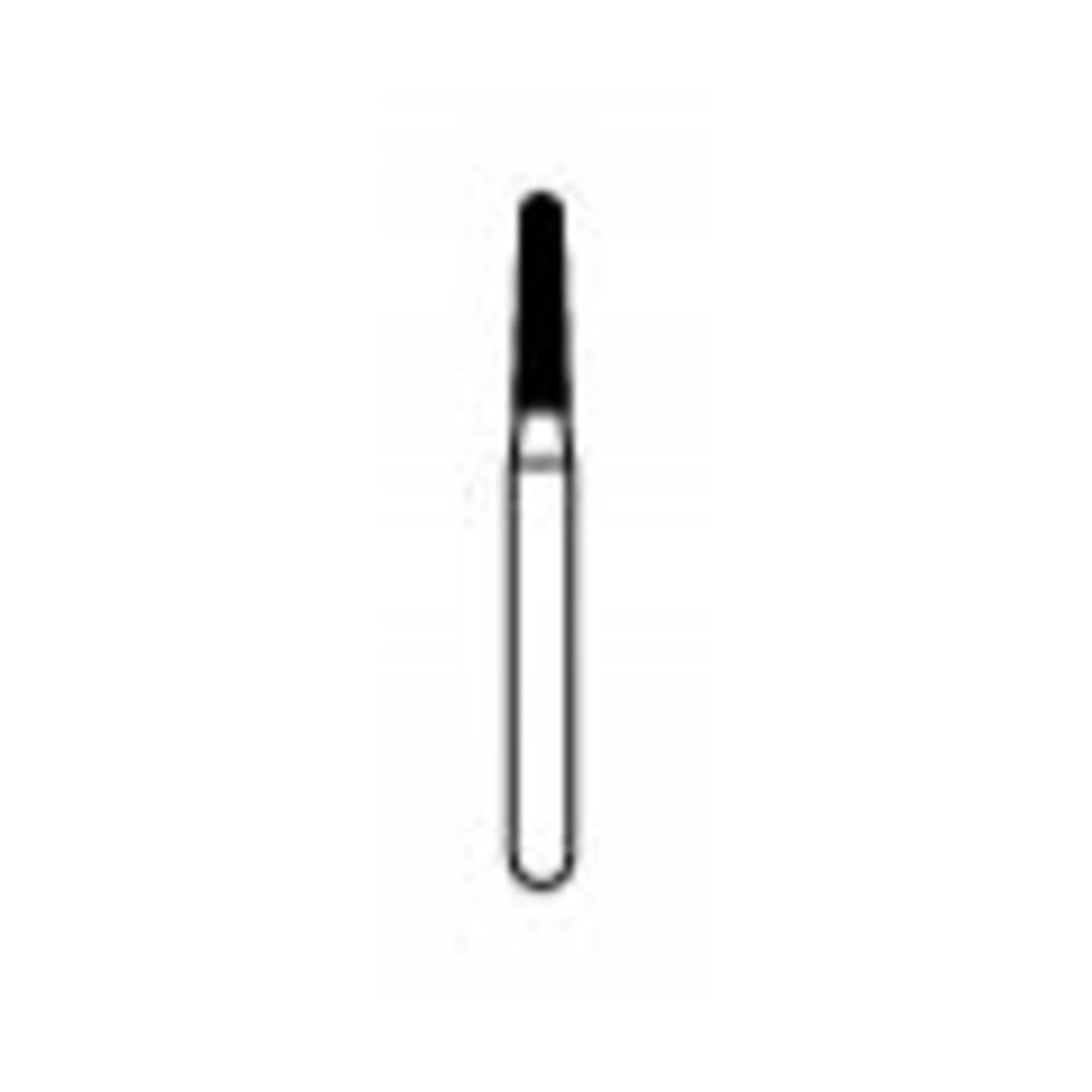 NTI Diamond Bur, FG, Taper Round End, #C855, 1.4 mm, Coarse, Green, 5/Pk, C855-014 thumbnail 3