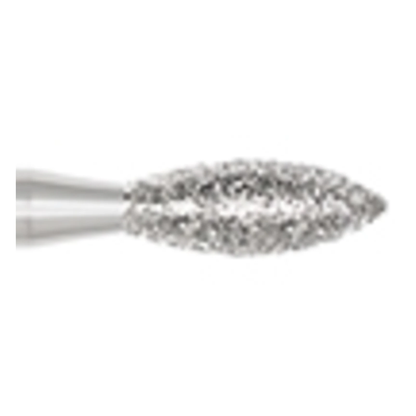 SS White Revelation Diamond Bur, Friction Grip, Flame Shape, Very Fine Grit, #868-021VF, 2.1 mm Diameter, 5/Pkg thumbnail 2