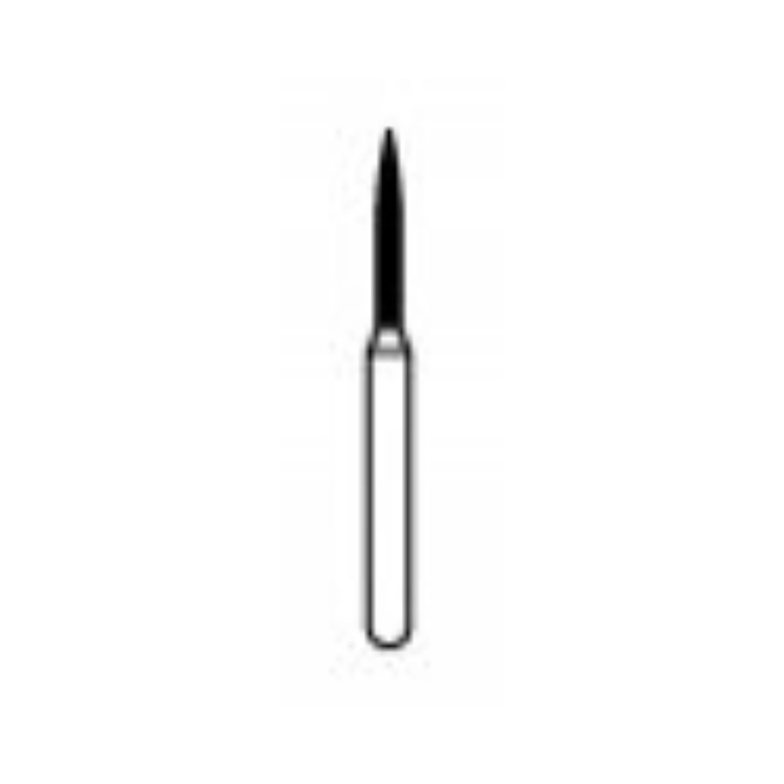 NTI Diamond Bur, FG, Flame, # F862, 0.9 mm, Fine, Red, 5/Pk, F862-009 thumbnail 3
