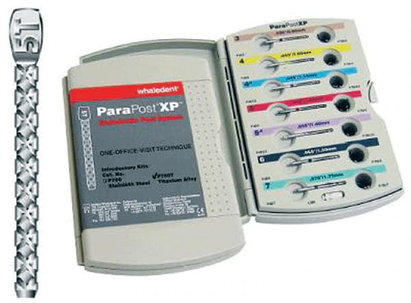 ParaPost XP Titanium Alloy Introductory Kit (P-780T), 25 Posts, 7 Drills, 1 Hand Driver thumbnail 5