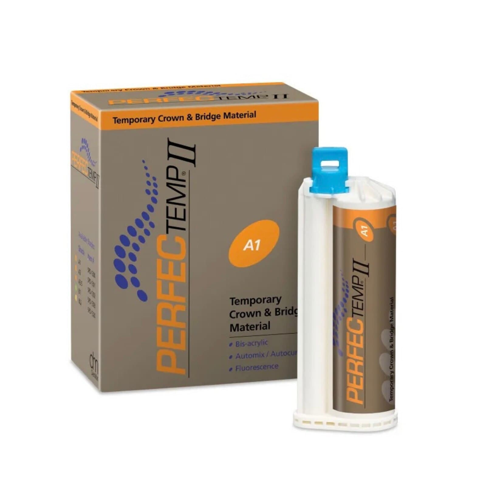 PERFECTemp II Temporary Crown & Bridge Material, Automix Cartridge, Shade A1, 50 mL, Refill Package (SPD1300) thumbnail 11