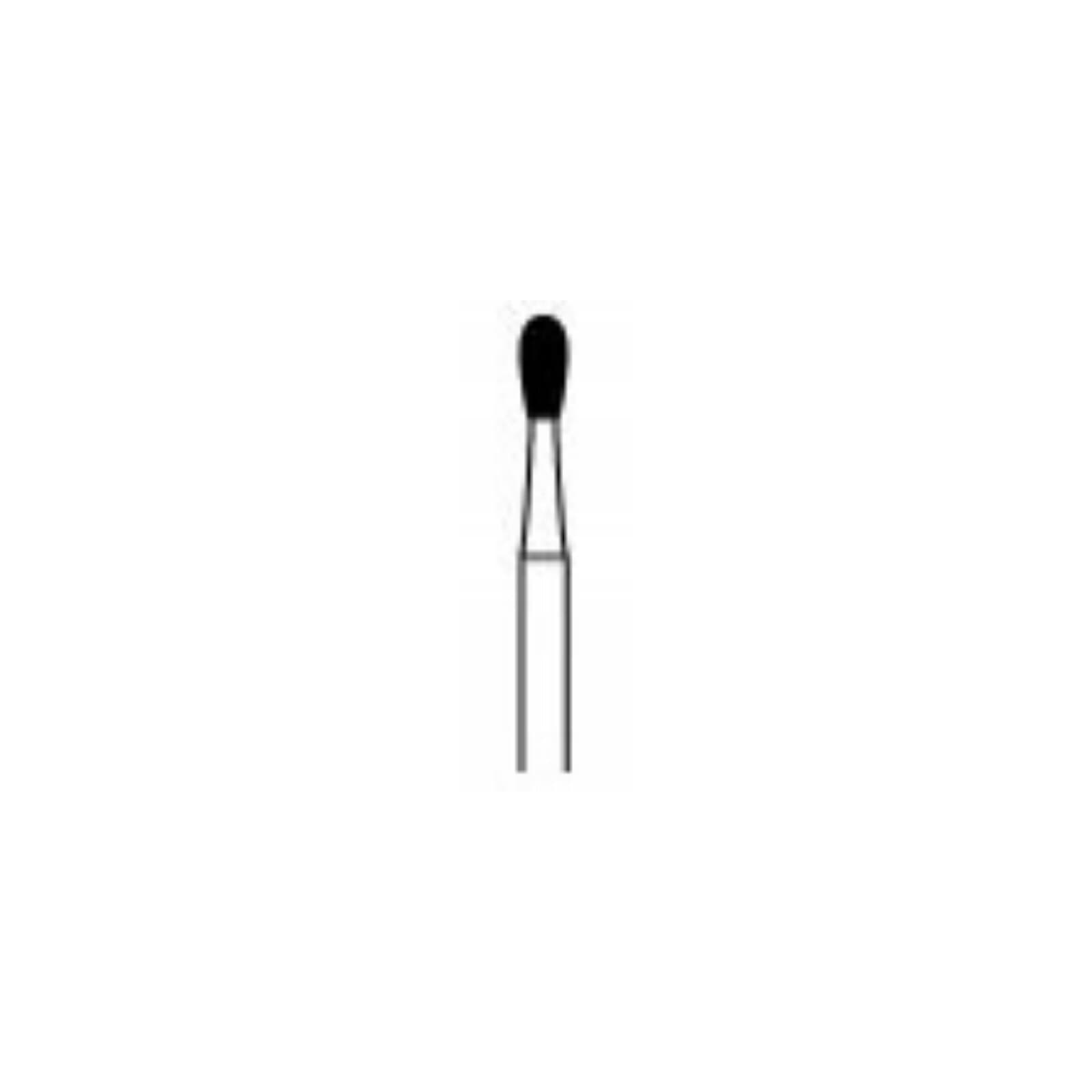 NTI Universal Cutter, Spiral Fine Cross Cut (SPF), Pear, HP Shank, Purple Band, 2.3mm Diameter, 5mm Head Length, UC077SPF-023 thumbnail 2