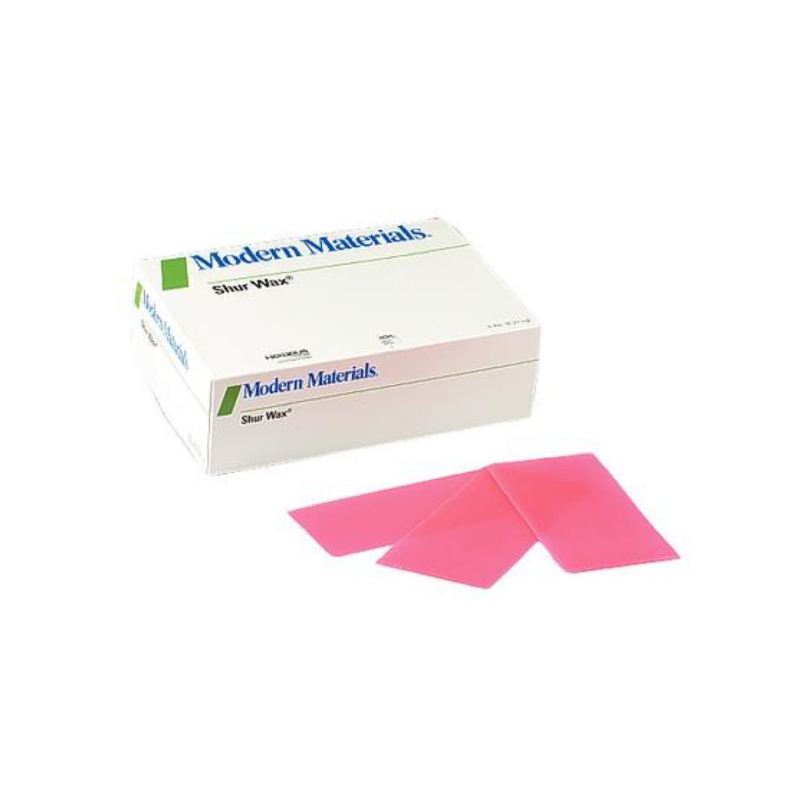 Kulzer Modern Materials Shur Wax Baseplate Wax, X-Hard, Pink, 1 lb Box, 28 Sheets, 50093212 thumbnail 3