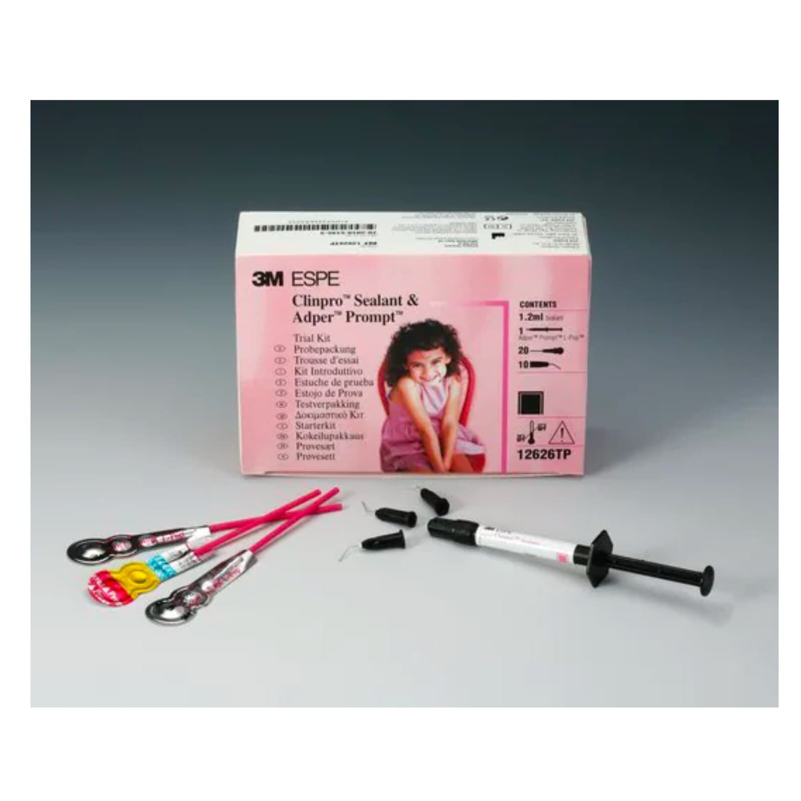 Clinpro Sealant & Adper Prompt L-Pop Self-Etch Adhesive Trial Kit, 1.2 mL Syringe, 12626TP thumbnail 3