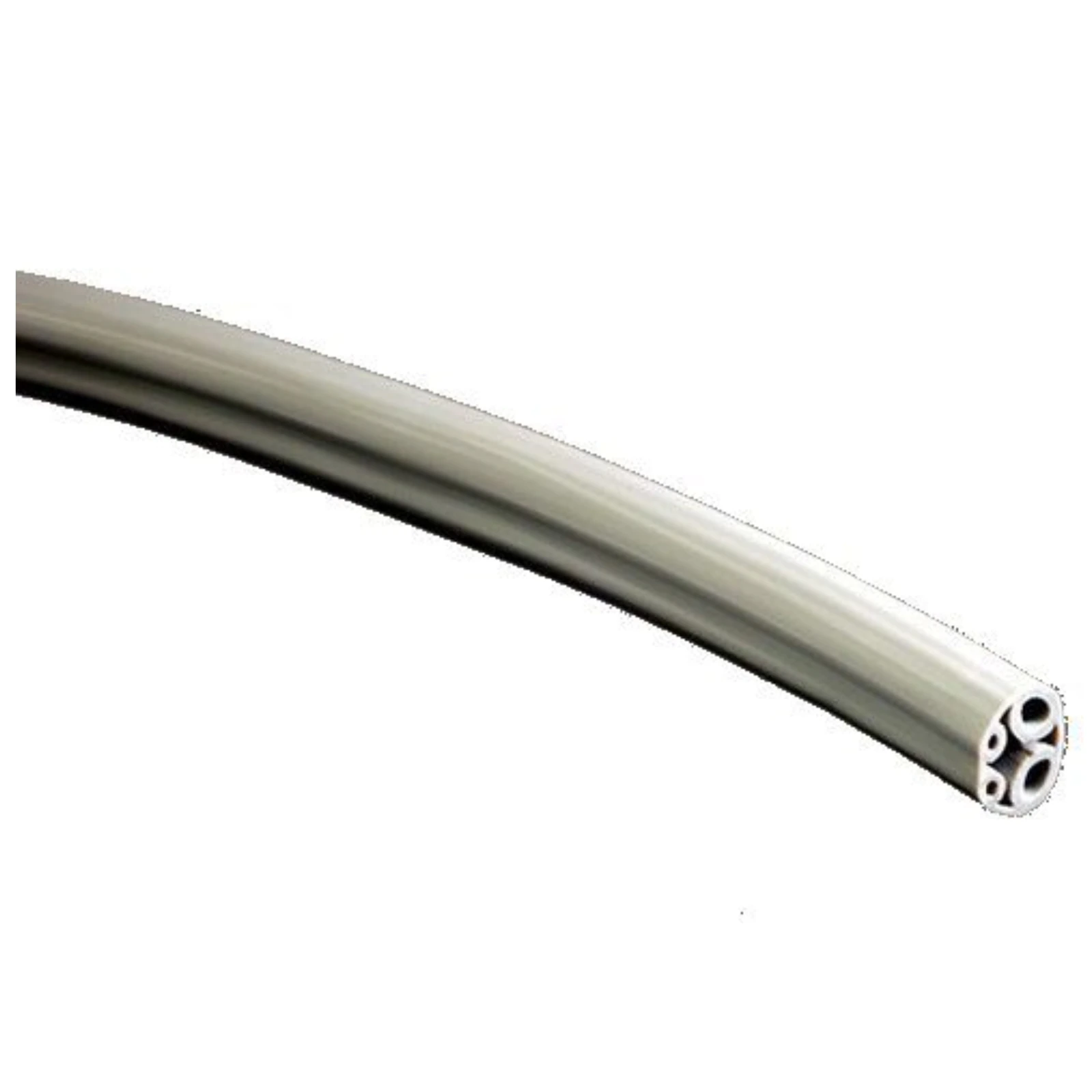 DCI International HP Tubing 4-Hole Asepsis Straight Gray 100'/Roll, 432R - HP Tubing 4-Hole Asepsis Straight Gray 100'/Roll - Image 1