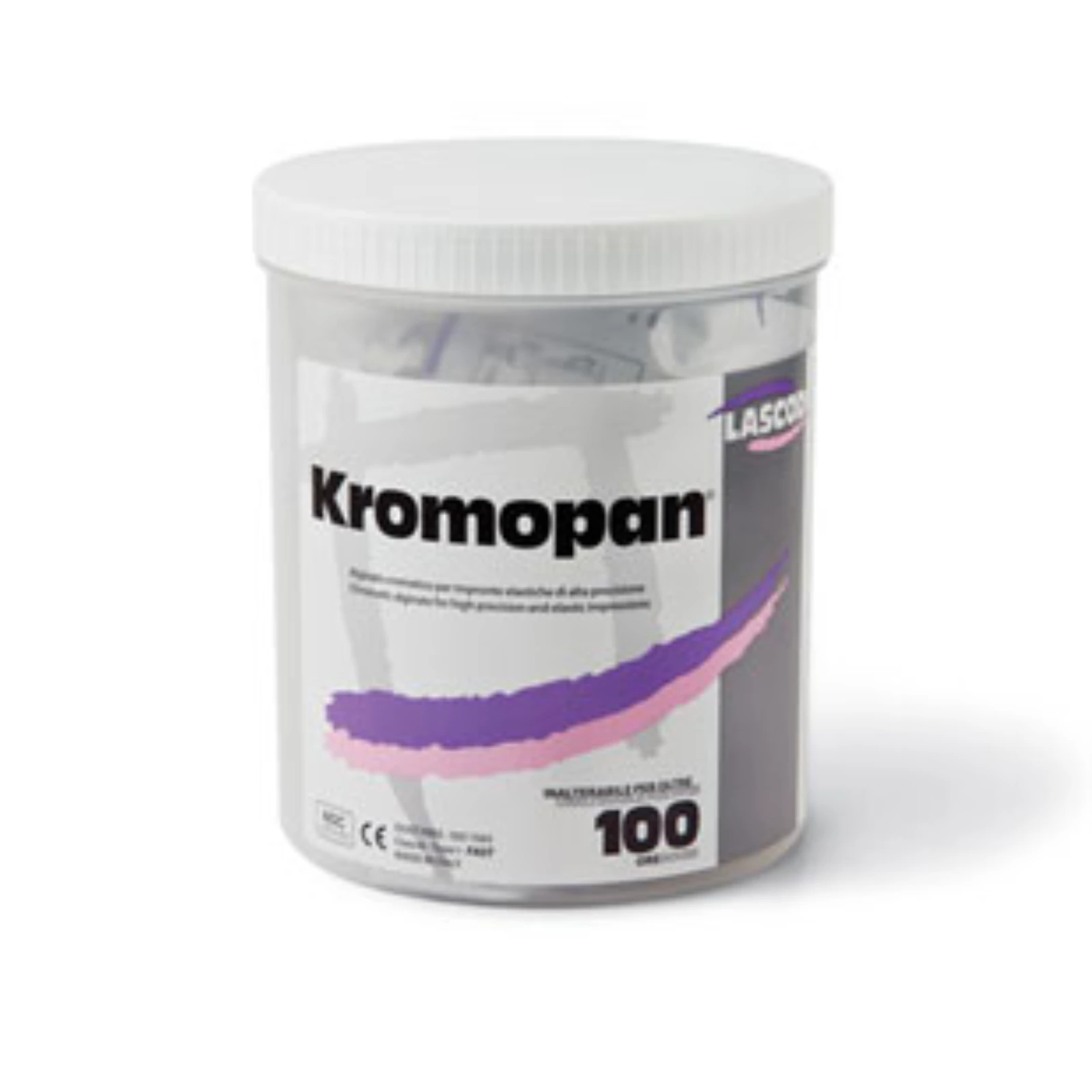 Kromopan 100 Chromatic Alginate, Dust-Free, Fast Set, Canister, 1 lb, Mint, 1/Pk, KRM203 thumbnail 3