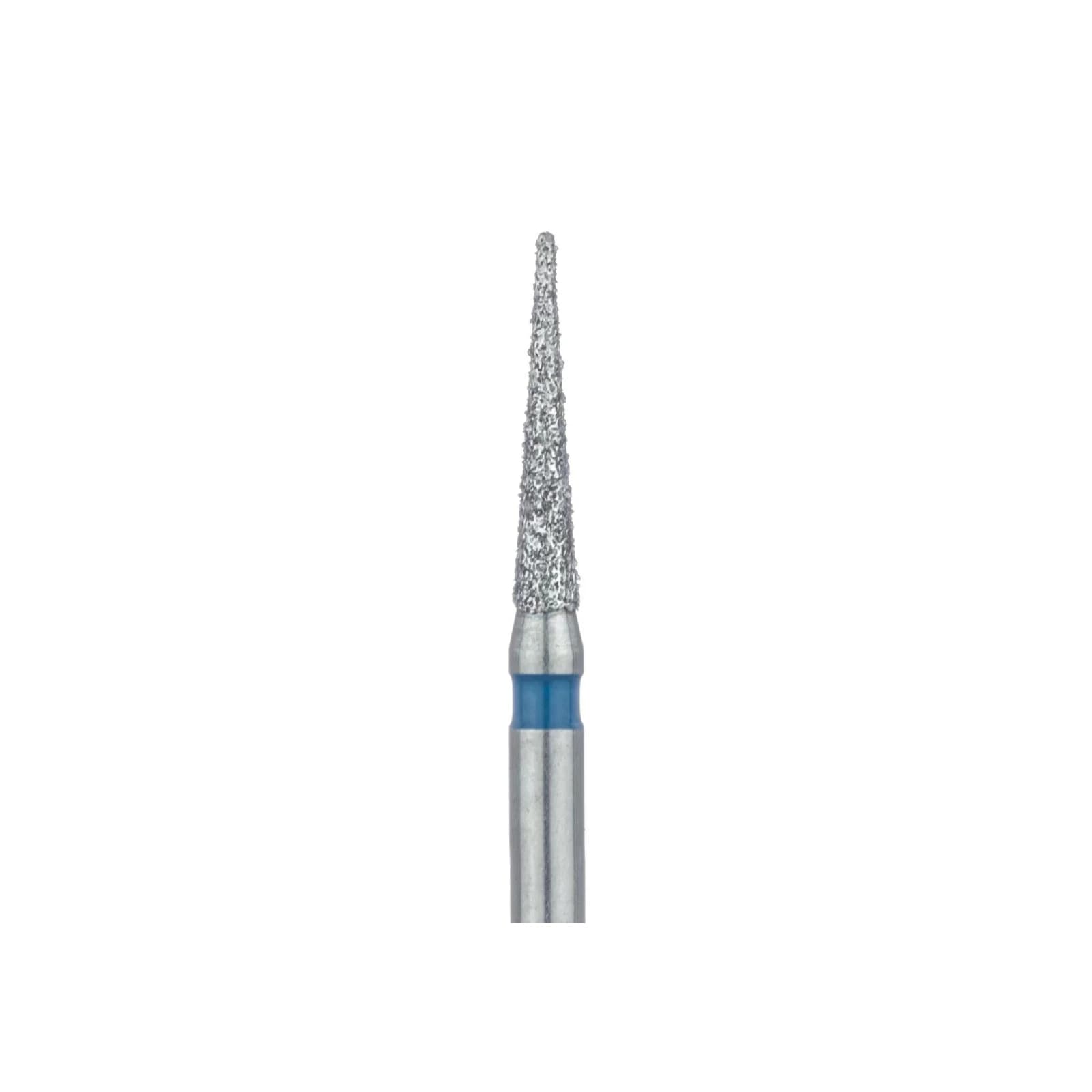 Meisinger 898-037-HP Multi-Use Diamond Bur, Needle/Tapered Shape, Medium Grit (Blue), 3.7 mm Head, 7 mm Working Length, HP Shank, 2/Pack thumbnail 3