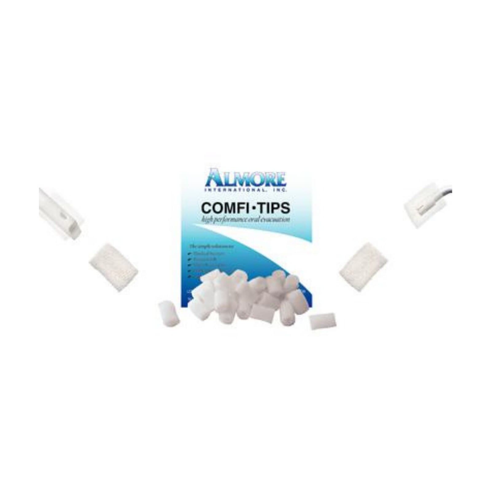 Almore Comfi-Tips Foam Saliva Ejector Tips, White, 100/Pk, 15508 thumbnail 5