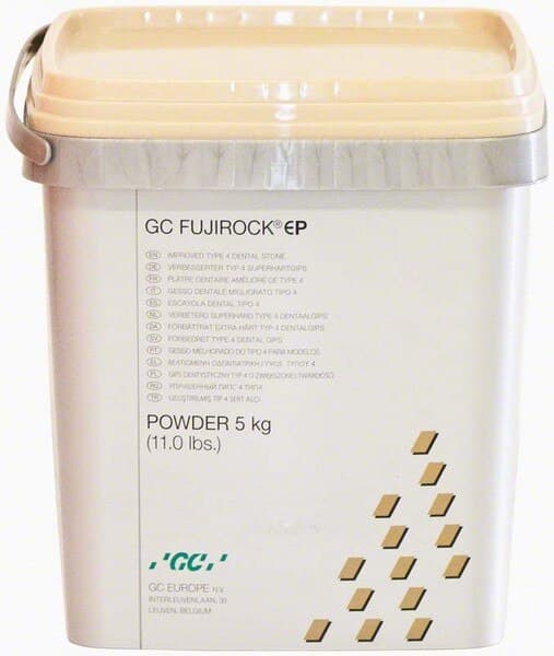 GC Fujirock EP Type IV Synthetic Die & Model Stone, Classic Line, Topaz Beige, 5 kg, 890225 thumbnail 3