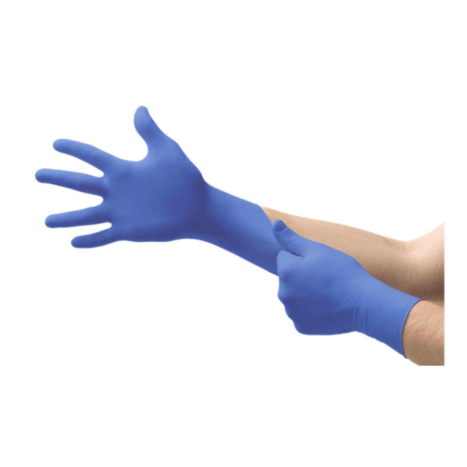 Micro-Touch® Micro-Thin Nitrile Exam Gloves, Powder Free, Non-Sterile, Extra Large, Blue, 300/Box, 6034314 thumbnail 8