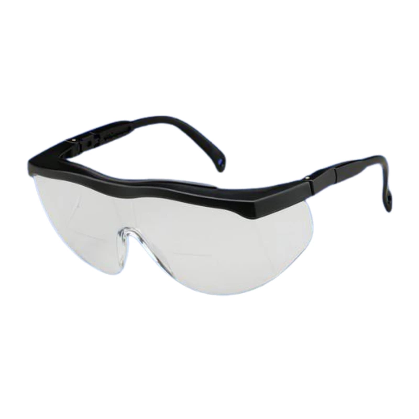 ProVision® Bifocal Safety Eyewear, 2.0 Diopter, Black Frame/Clear Lens, Anti-Scratch, Fog-Free, ANSI Z87.1, 3701C thumbnail 7