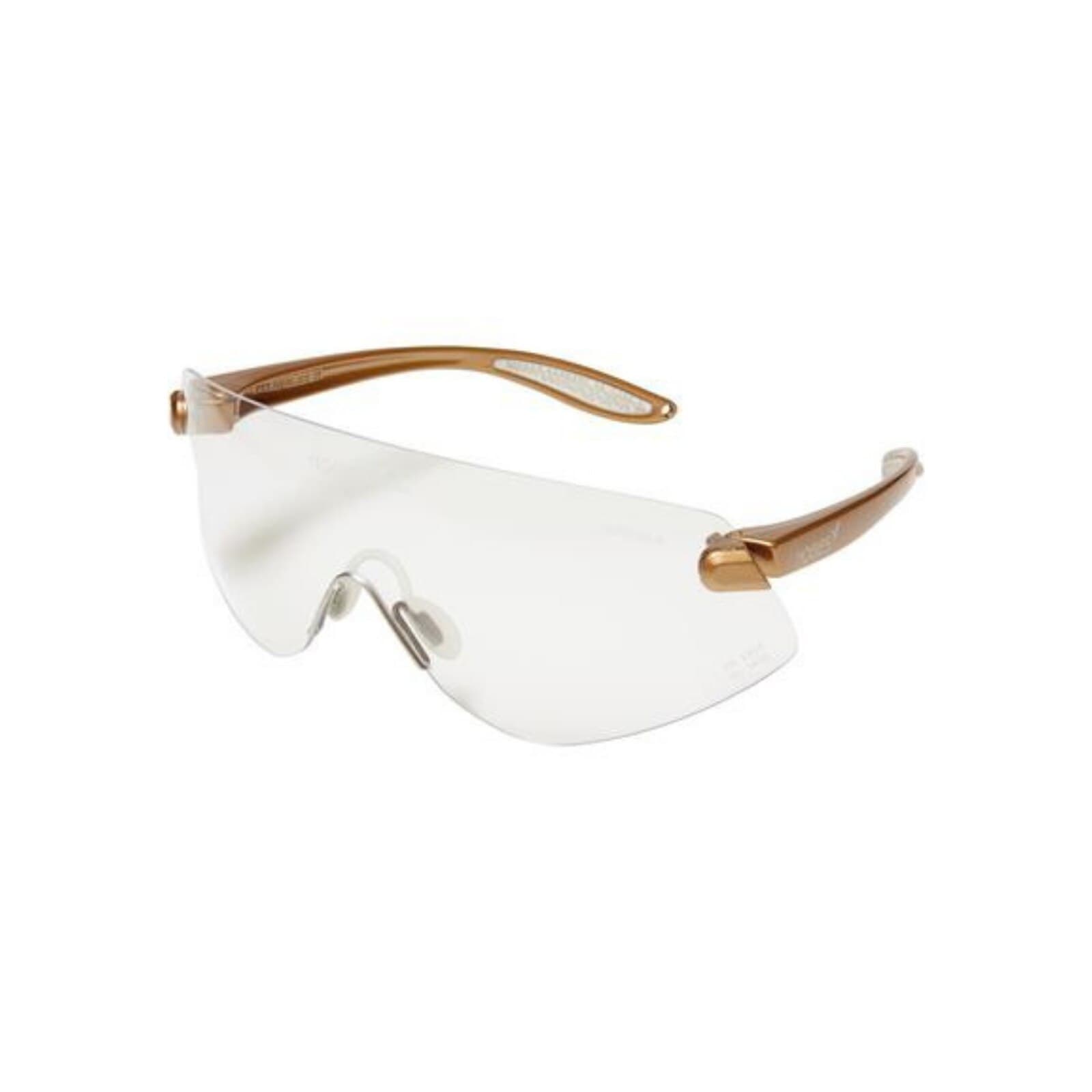 Hager Outback Protective Eyewear, Clear Lens, Gold Frame, 100700 thumbnail 3