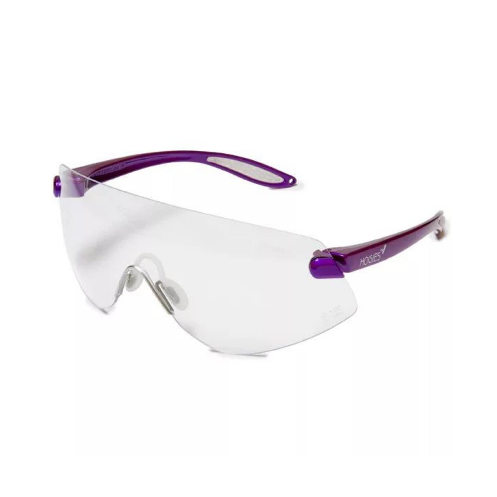 Hager Outback Protective Eyewear, Clear Lens, Purple Frame, 1/Pair, 100705 thumbnail 11