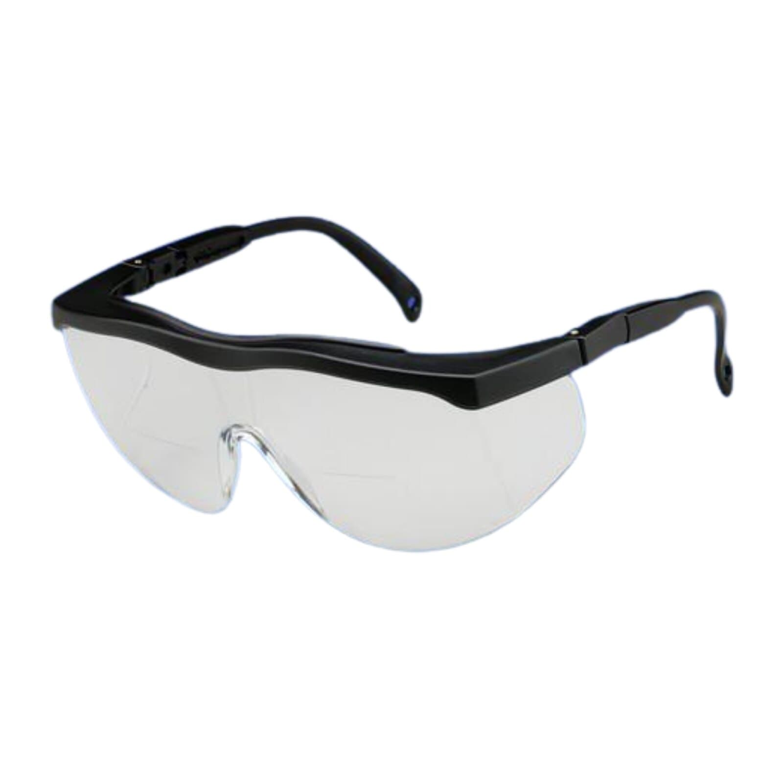 ProVision® Bifocal Safety Eyewear, 1.5 Diopter, Black Frame/Clear Lens, 3701B thumbnail 7