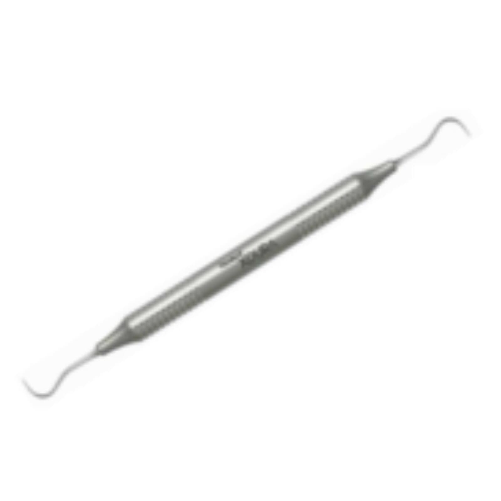 Nordent Scaler DE Posterior Sickle #204 DuraLite ROUND, Double-Ended, Stainless Steel, RESC204 thumbnail 2