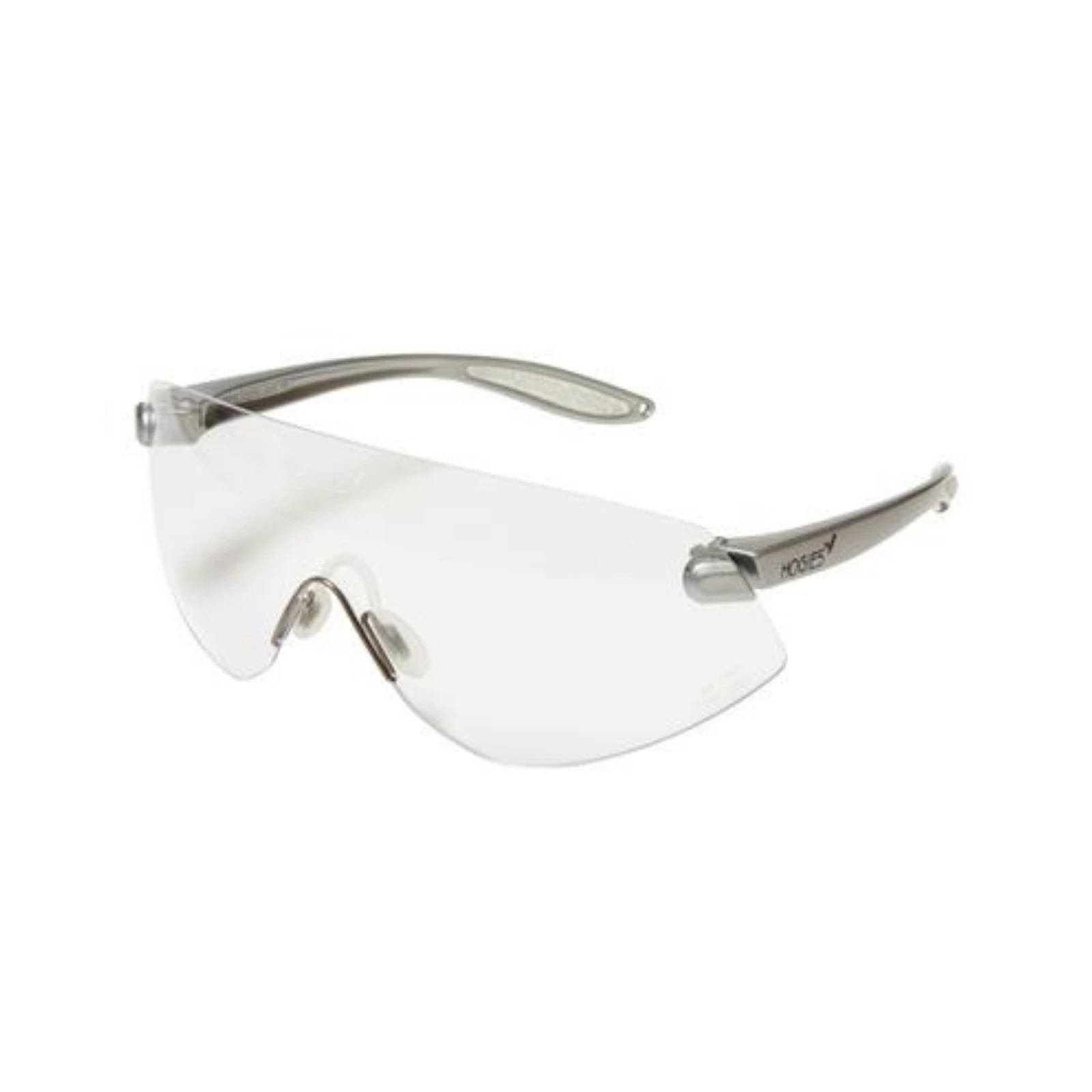 Hager Outback Protective Eyewear, Clear Lens, Silver Frame, One Size Fits All, 100710 thumbnail 11