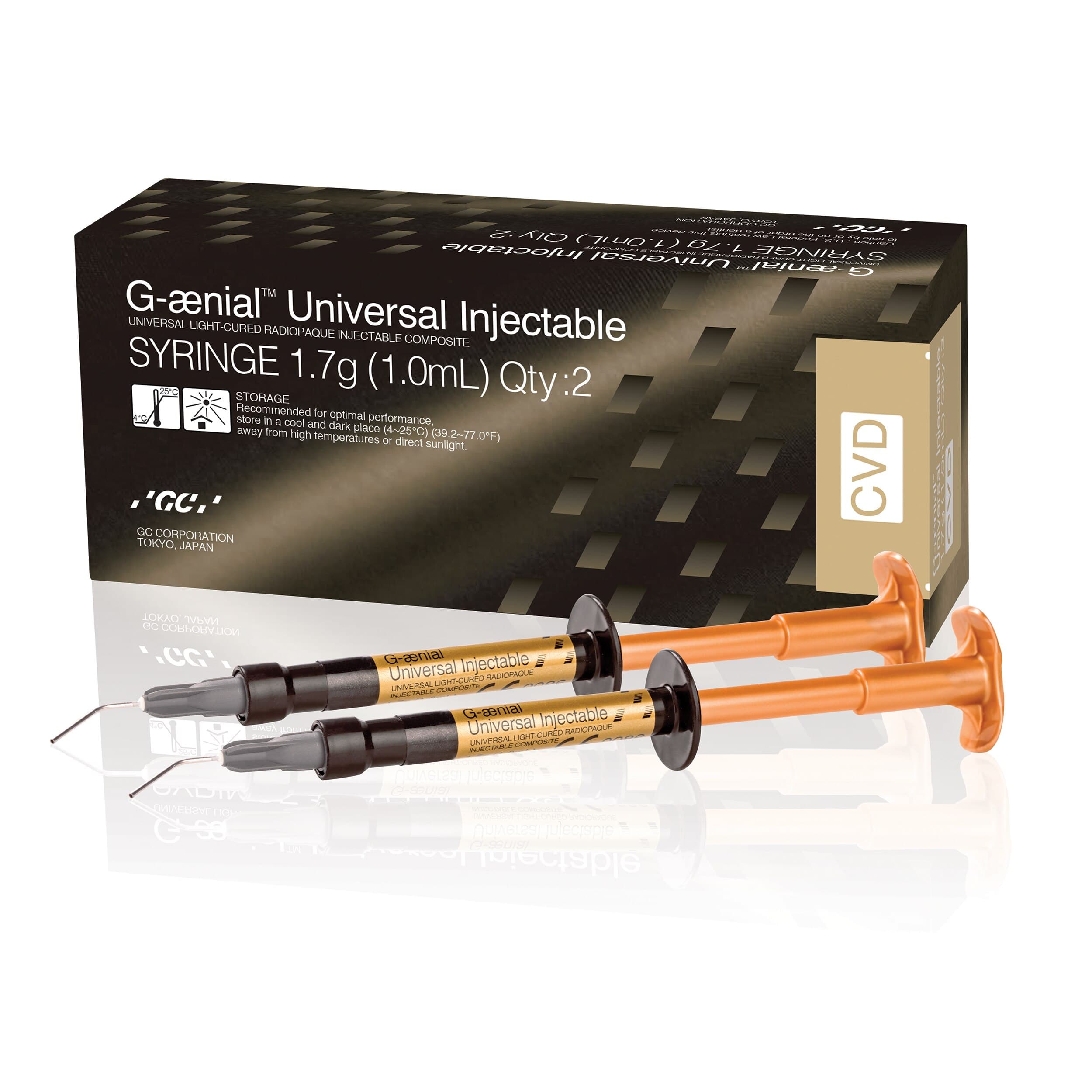 G-aenial Universal Injectable Composite, Shade CVD, 1.7 g (1.0 mL) Syringe, Pack of 2, 012372 thumbnail 6