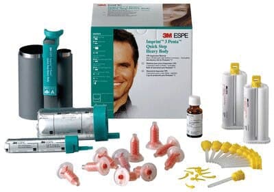 3M Imprint 3 Penta Heavy Body VPS Impression Material Refill, 2 x 300 mL Base & 2 x 60 mL Catalyst, 10771PH thumbnail 5