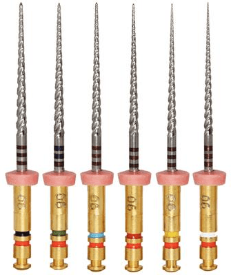 K3 Nickel-Titanium Rotary Endodontic Files, 0.06 Taper, #15-40 Assorted, 21 mm, 6/Pk, 825-6021 thumbnail 8