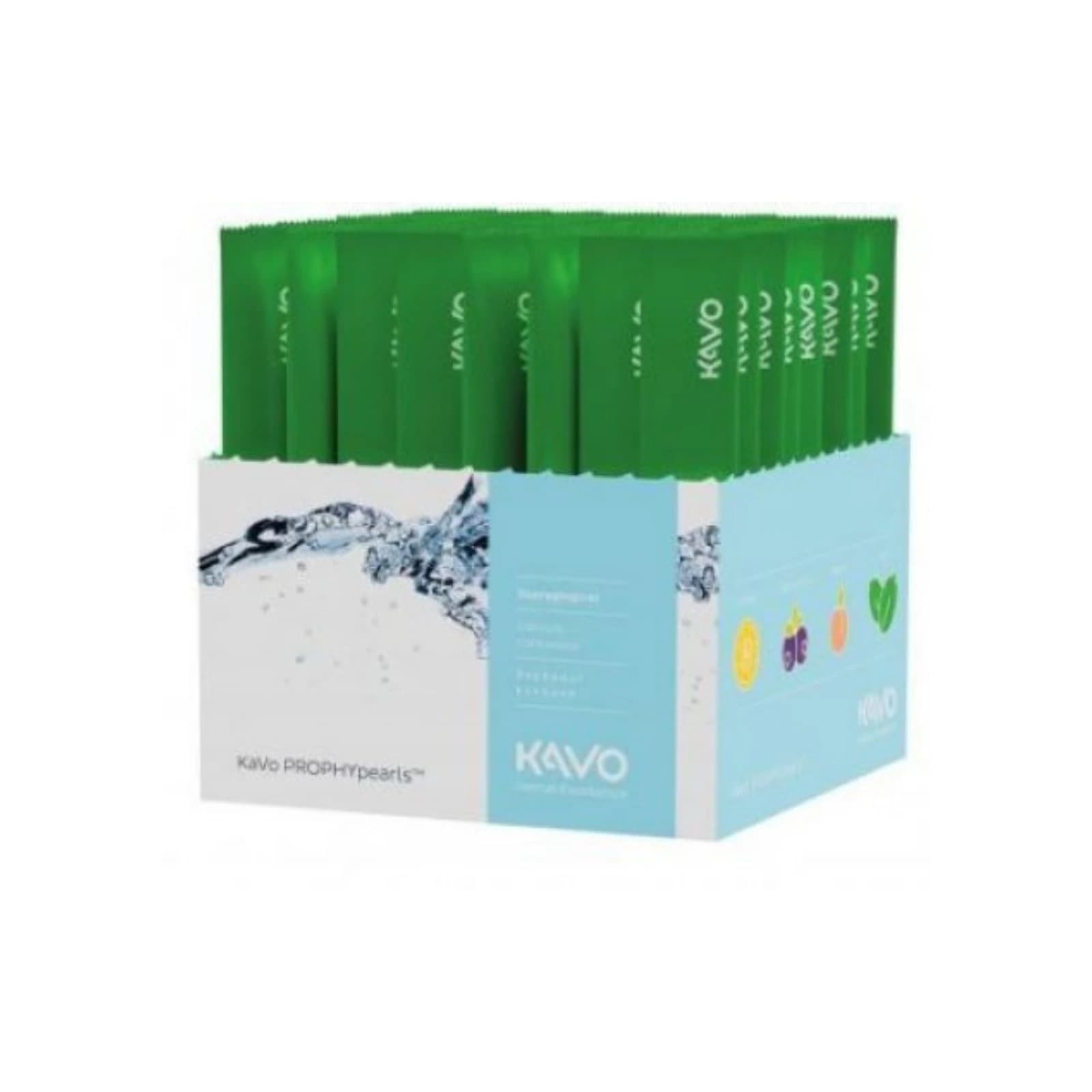 KaVo PROPHYpearls Air Polishing Powder, Mint, Single-Use Packets, 15g Each, 80/Pack, 1.010.1828 thumbnail 2