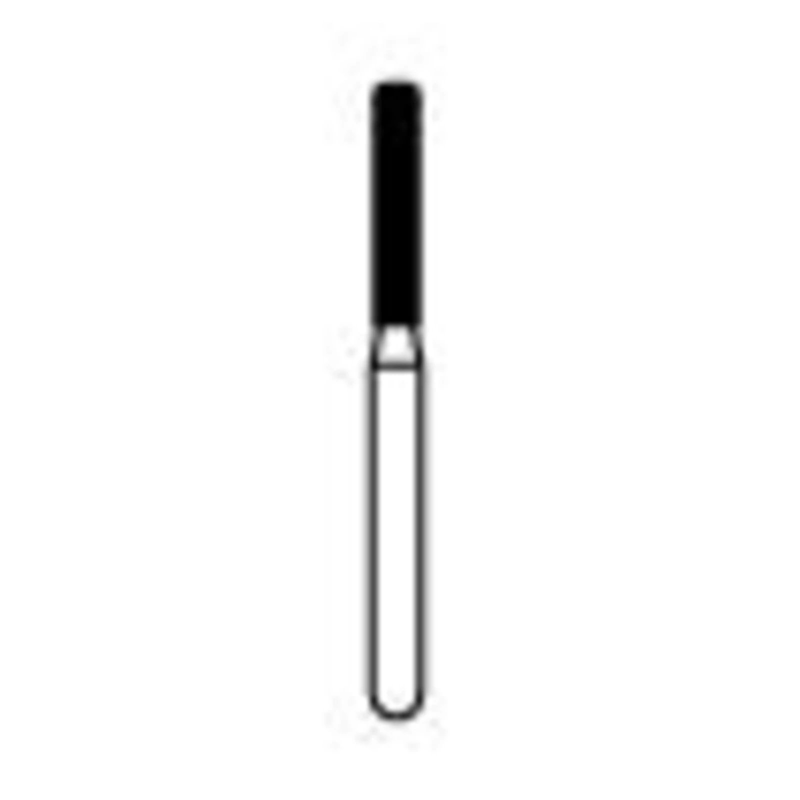 NTI Diamond Bur FG Medium Modified Shoulder Cylinder, #837KR-014 (M837KR), 1.4 mm Diameter, 8.0 mm Length, 5/Pack thumbnail 2