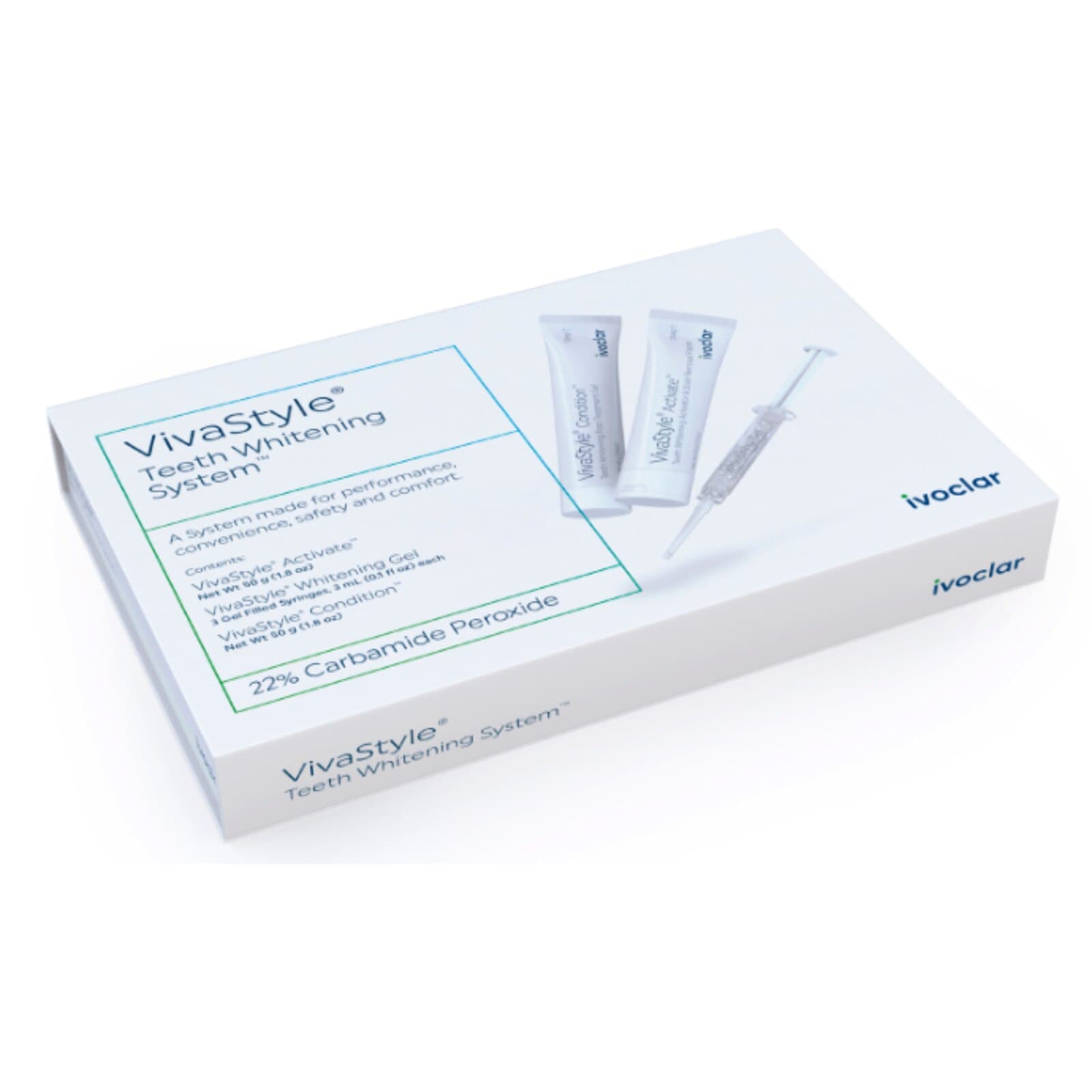 VivaStyle Whitening System 22% Take-Home Whitening Gel - VivaStyle Whitening System 22% - Image 1