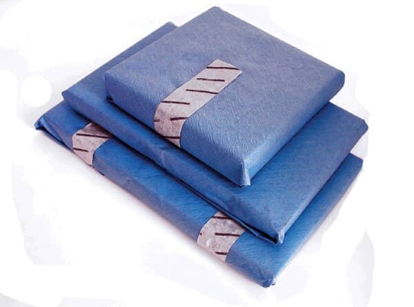 Tidi Products CSR Sterilization Wrap, 24" x 24", Blue, 500/Box, 960176 thumbnail 3