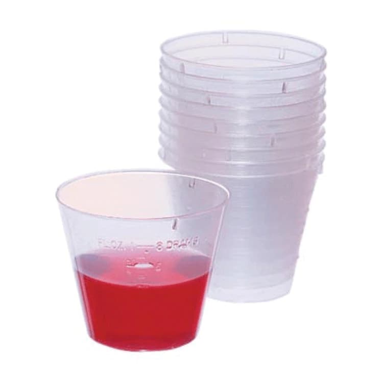 Crosstex Medicine Mixing Cups, 1 oz, Clear, Latex-Free, 100/Pk, CX1 thumbnail 5