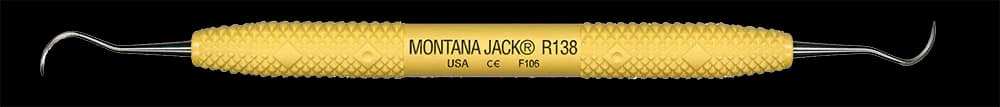 PDT Montana Jack Scaler R138, Double-Ended Sickle Scaler, Sunshine Yellow, 1/Pk thumbnail 7