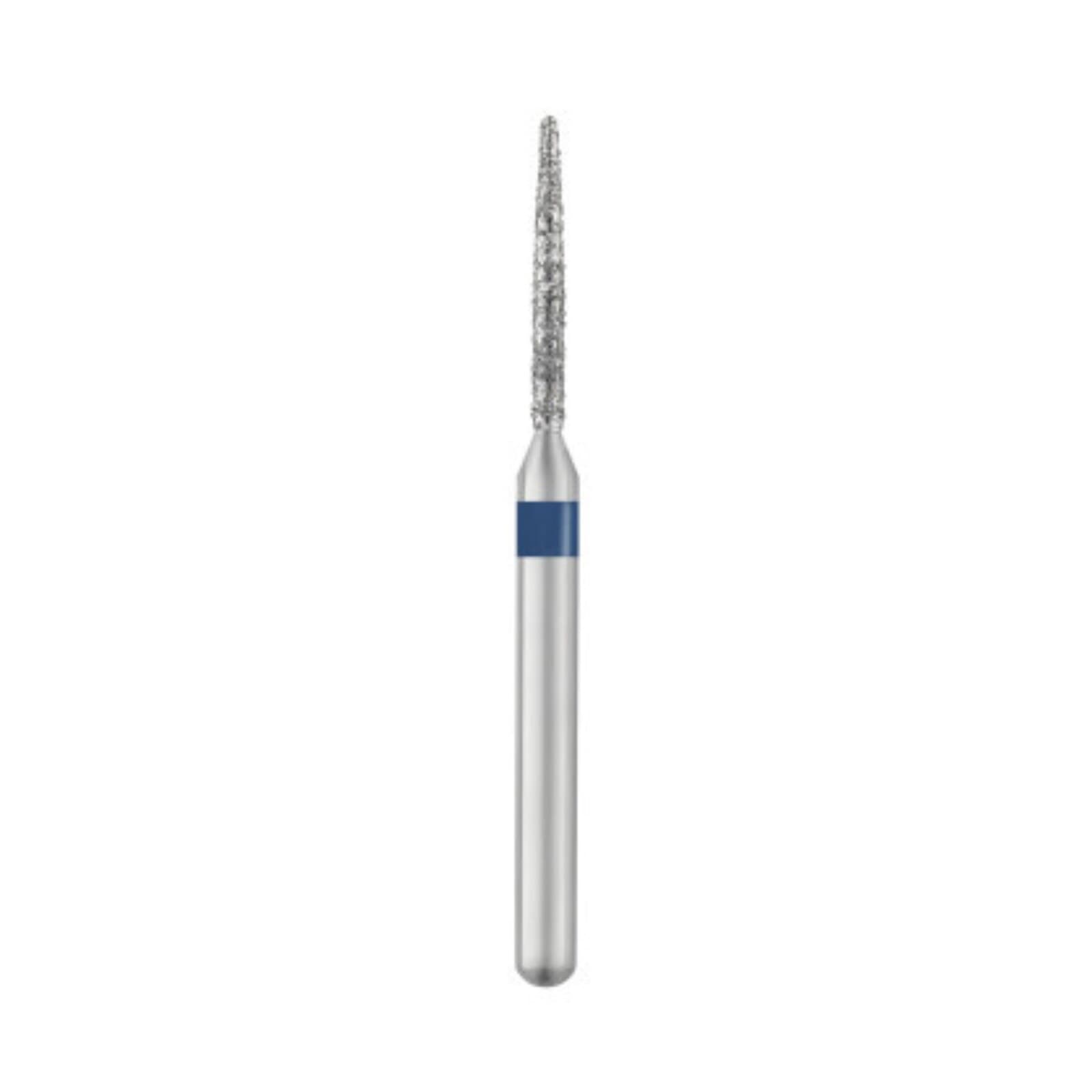 Piranha® Single Patient Use Diamond Bur, Flame Shape, Medium Grit, Friction Grip, Size #862-010M, 1.0 mm Diameter, 25/Pkg thumbnail 2