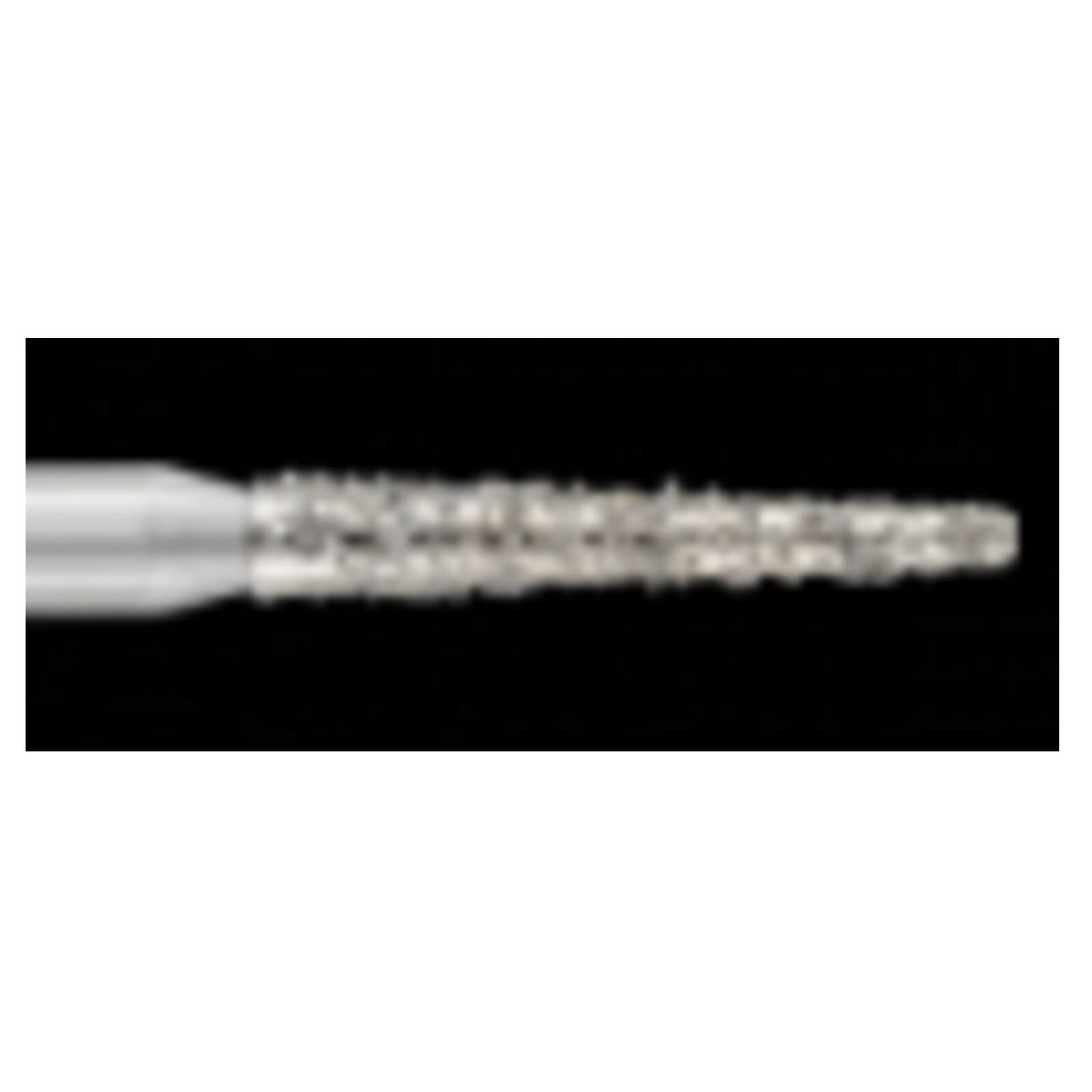 Piranha Diamond Single-Use Burs, FG, Round End Taper, #856-014SC, 1.4 mm, Super Coarse, Black, 25/Pk thumbnail 3