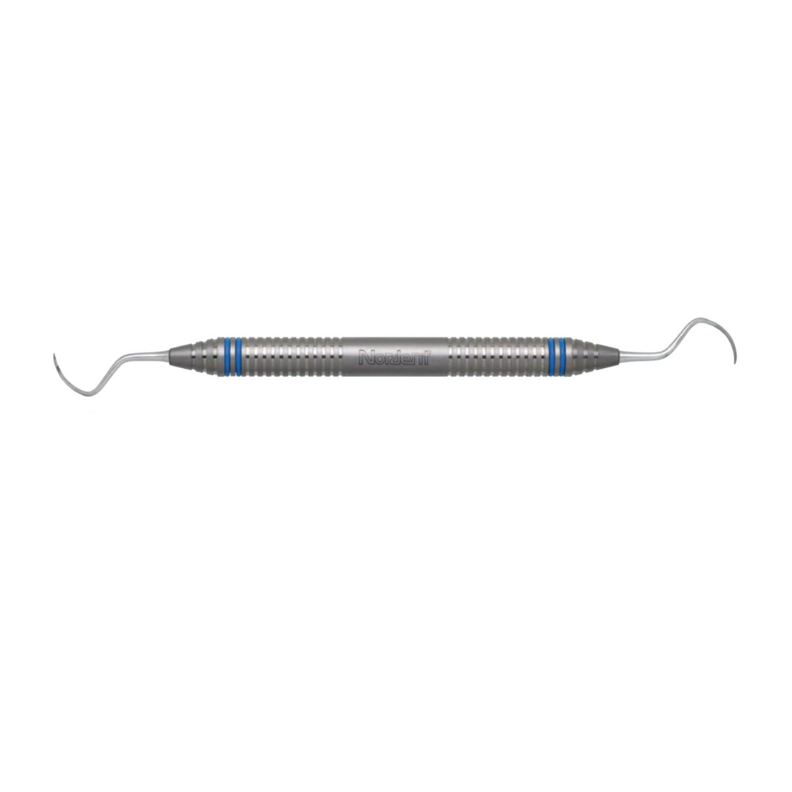 Nordent #M-23 Double-End Posterior Sickle Doeppler Scaler, DuraLite Round Handle, Stainless Steel thumbnail 2