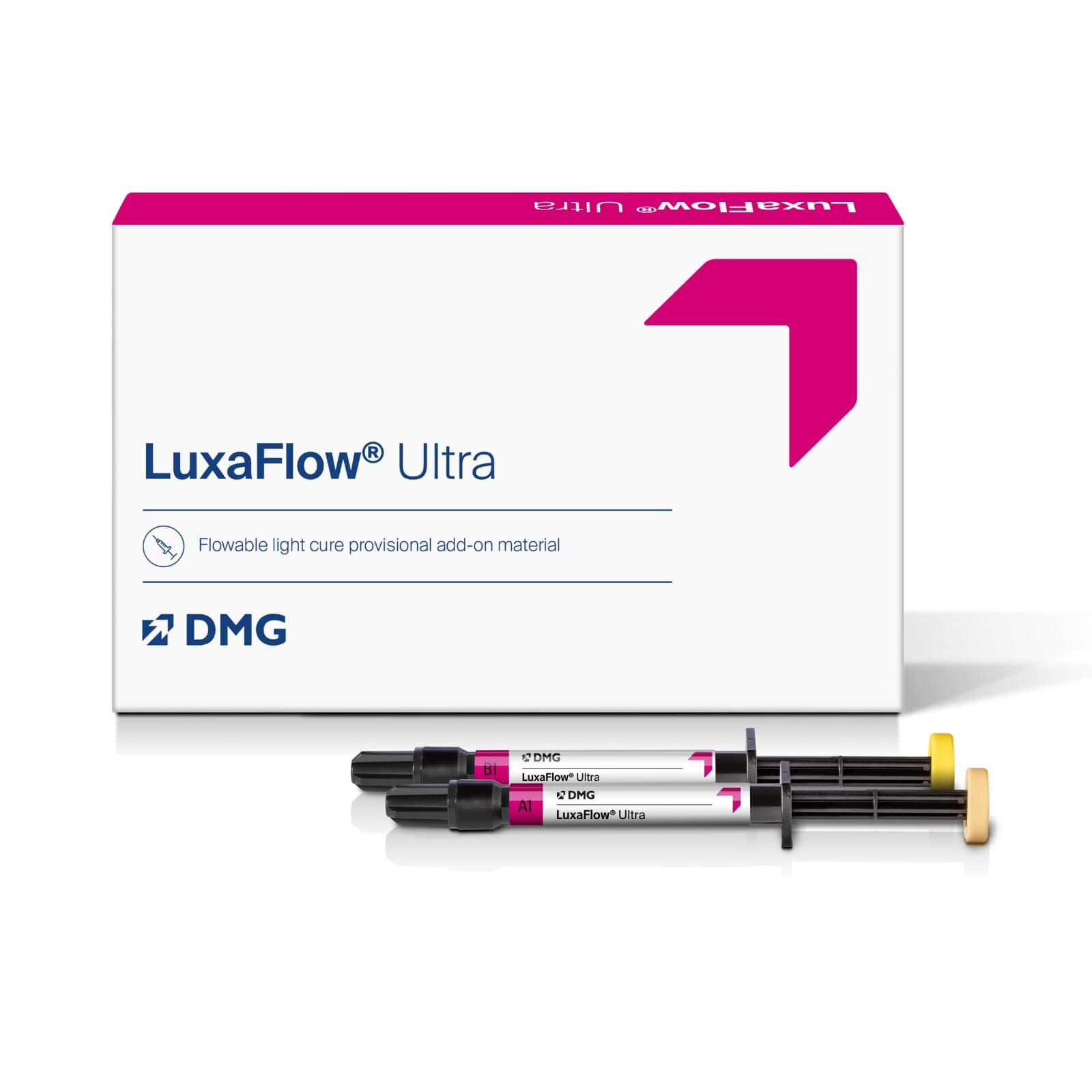 LuxaFlow Ultra Flowable Light-Cure Provisional Add-On Resin, Shade B1, Refill Kit (2 x 1.5 g Syringes + 10 Tips), 224005 thumbnail 11
