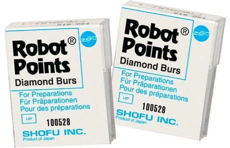 Shofu Robot Diamond Points FG 883C, Multi-Use, Each - Robot Diamond Points FG 883C Each - Image 1