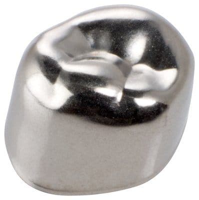 3M Unitek Stainless Steel Primary Molar Crowns, Lower Right Second Primary Molar, Size 3 (LR3), 5/Box, 900243 thumbnail 7