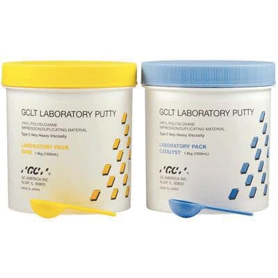 GCLT Laboratory Putty, Vinyl Polysiloxane, Base and Catalyst Kit, 1.8 kg Each, 1/Pk, 138304 thumbnail 3