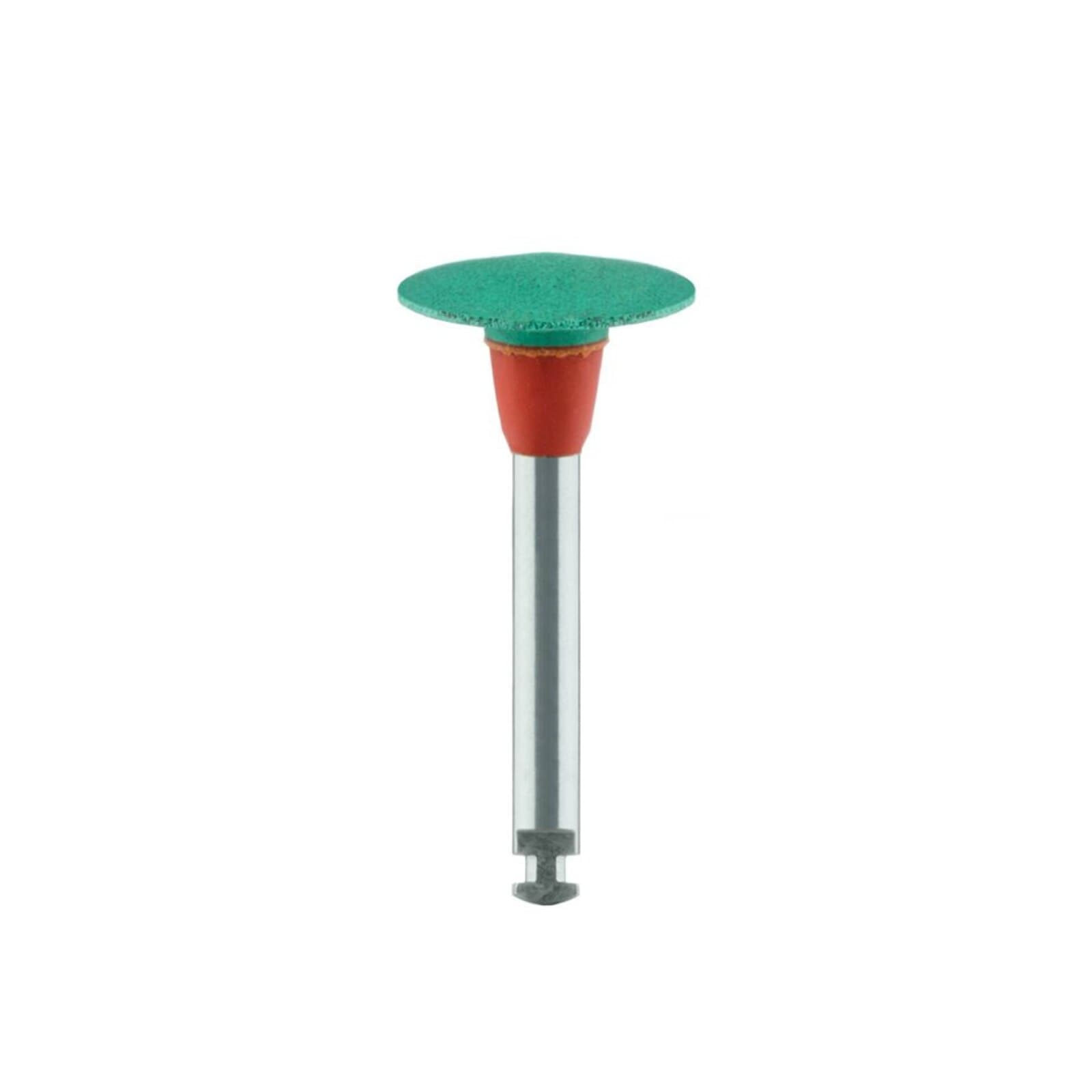 Meisinger 9746F-100 Red/Orange Knife Edge Diamond Polisher, RA, Fine, 10.0 mm, 2/Pack thumbnail 2