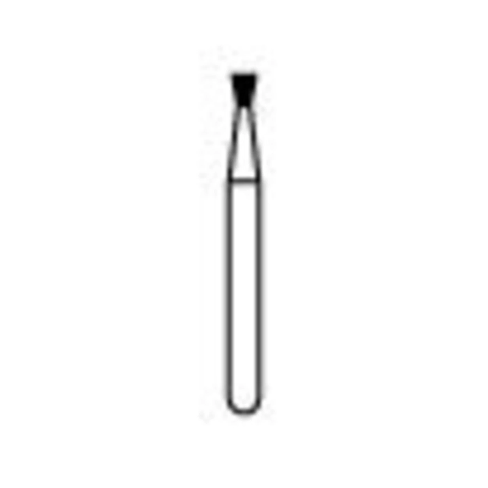 NTI Diamond Bur FG Coarse Inverted Cone, 1.2 mm Head Diameter, #805-012, 5/Pack, C805-012 thumbnail 2