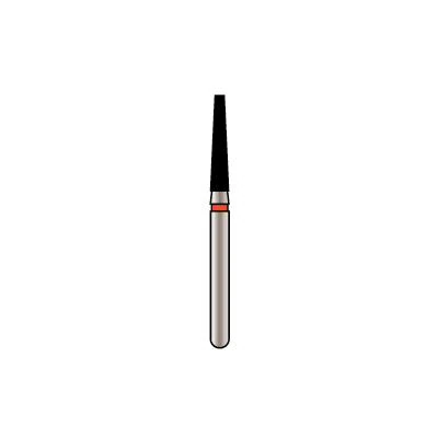 Alpen X1 Diamond Single-Use Bur, FG, #847-016SC, Tapered Flat End, Super Coarse, Black, 1.6 mm, 25/Pk, X847SC016 thumbnail 2