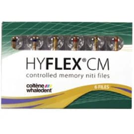 HyFlex CM Controlled Memory NiTi Rotary Files, .06 Taper, 31mm, Size #20, 6/Pk - HyFlex&trade; CM NiTi Rotary Files - Taper .06 - 31mm #20 - Image 1