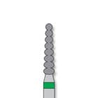 SS White Piranha Single-Use Diamond Bur, FG, Flat End Taper, 1.8 mm, Coarse, Green, 25/Pk, 6055-018C thumbnail 3