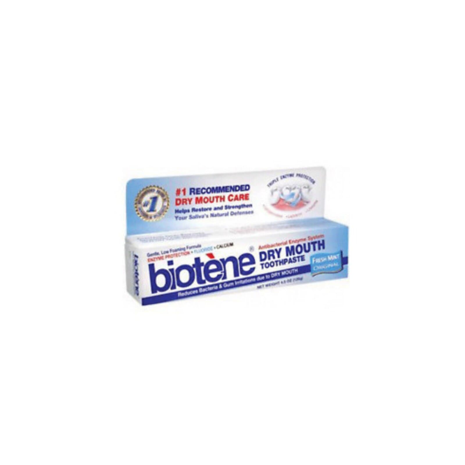 Biotene Fresh Mint Toothpaste, 4.3 oz Tube thumbnail 2